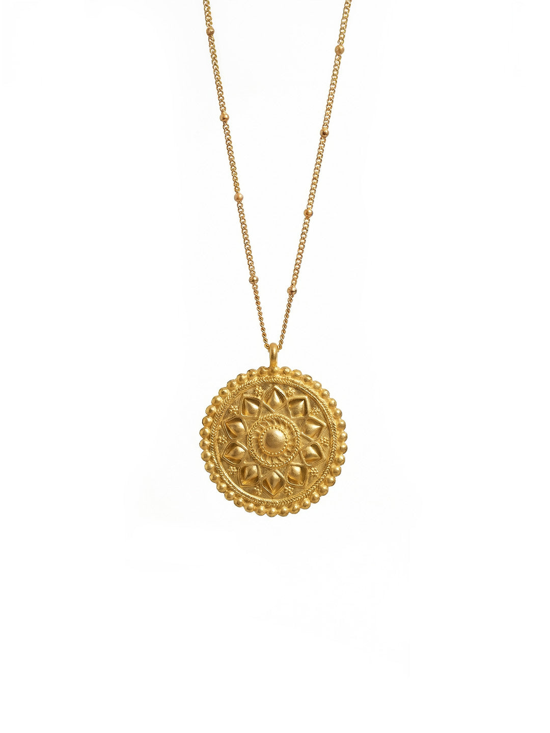 Heritage Sun Medallion Pendant